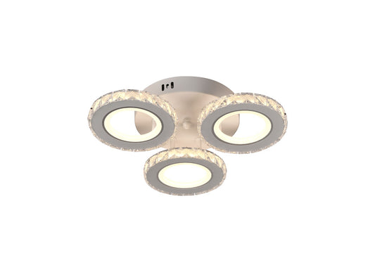 Plafoniera Myra LED 55W alba Erste - vedere frontala design minimalist modern