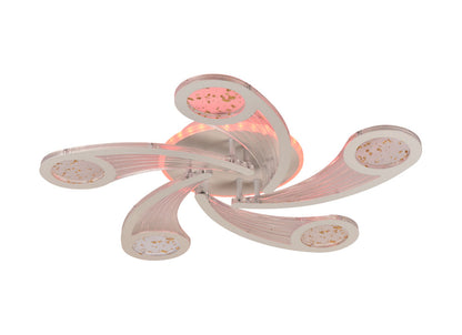 Plafoniera Drop alba Erste - profil slim montat pe tavan birou sau showroom