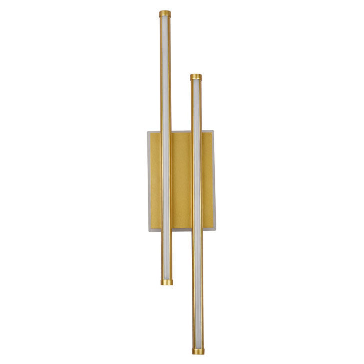 Aplica perete Flame LED 30W 3CCT Erste - vedere frontala design auriu luxos modern
