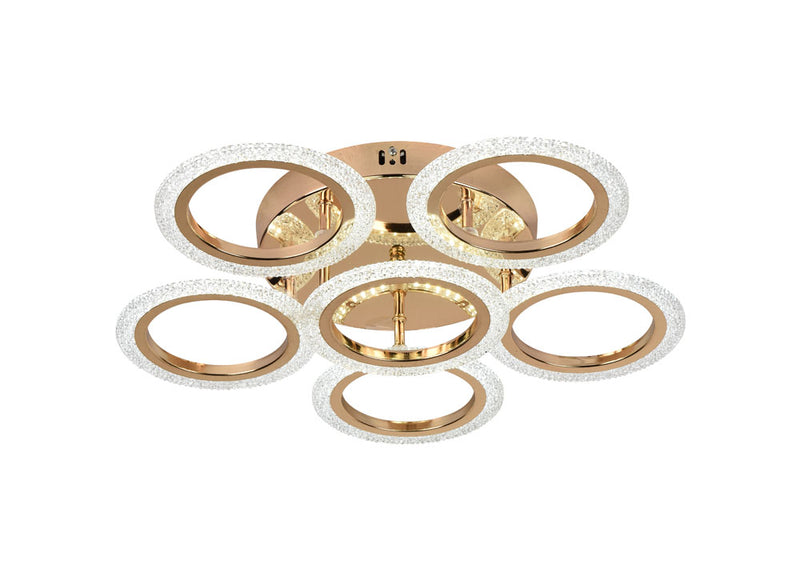 Lustra Bright 60W aurie Erste 5800lm - iluminat uniform incapere medie mare