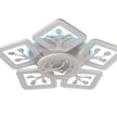 Plafoniera LED Trees 88W alb dimabilă Erste - design organic ramificat modern