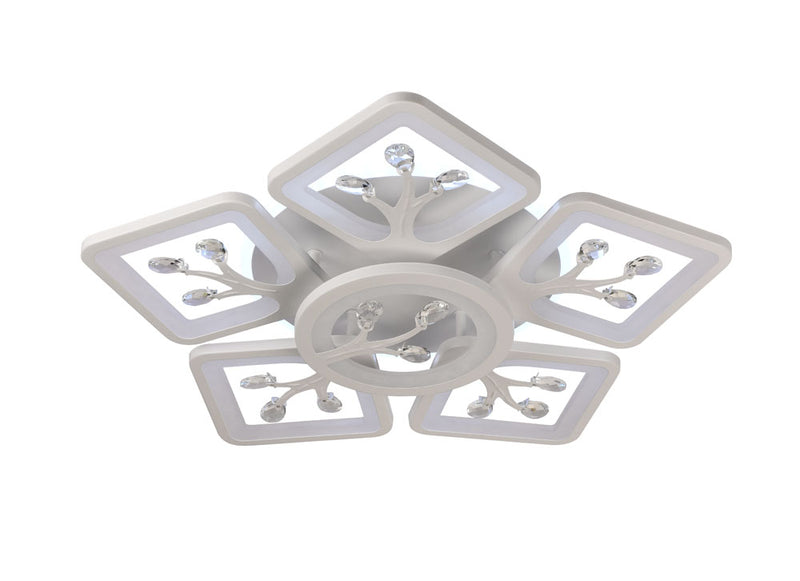 Plafoniera LED Trees 88W montată tavan living - design decorativ organic Erste