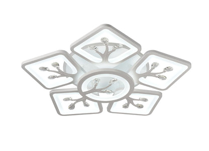 Interior plafoniera LED Trees 88W Erste - module LED 4400 lumeni distribuție uniformă
