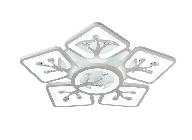 Interior plafoniera LED Trees 88W Erste - module LED 4400 lumeni distribuție uniformă