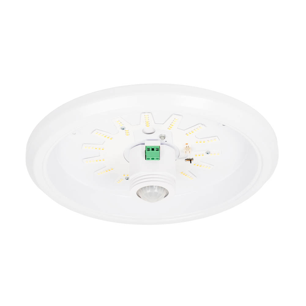 Plafoniera senzor LED 15W DIP CCT IP40 montată casă scări hol - eficiență energetică Erste