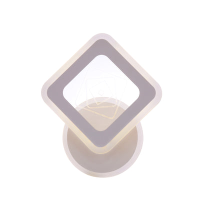 Aplică LED Escape AP1 Klausen, design minimalist alb, 30W Smart Dimabilă
