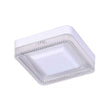 Plafonieră LED Genius S 18W Klausen alb, design pătrat modern

