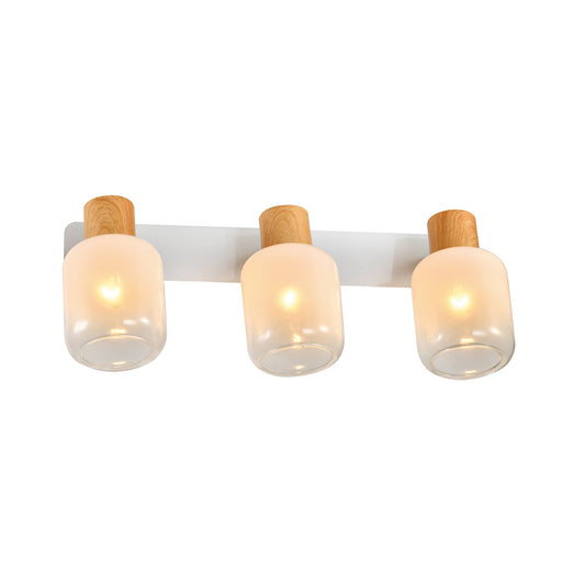 Aplica Gentle PL3 KL163015 alb natur sticla, design clasic Country, 3xE27, Klausen
