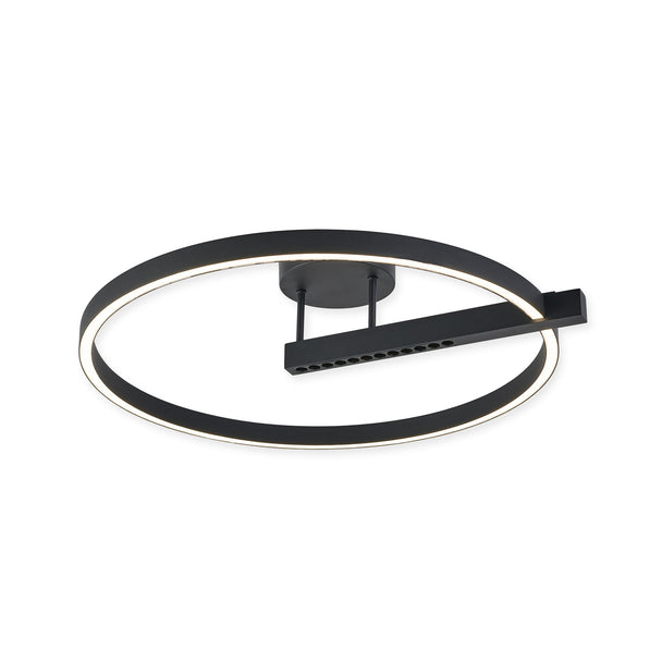 Plafoniera LED Himera PL1 KL140029 negru, 48W 4000K alb neutru, Klausen
