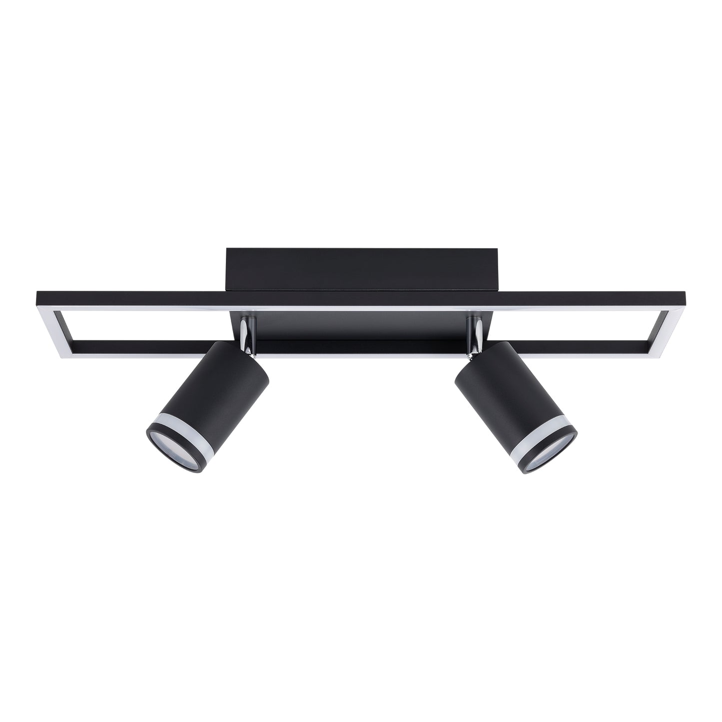 Plafoniera Leyla AP2 KL162021 negru metal, 2xGU10 4000K alb neutru, Klausen

