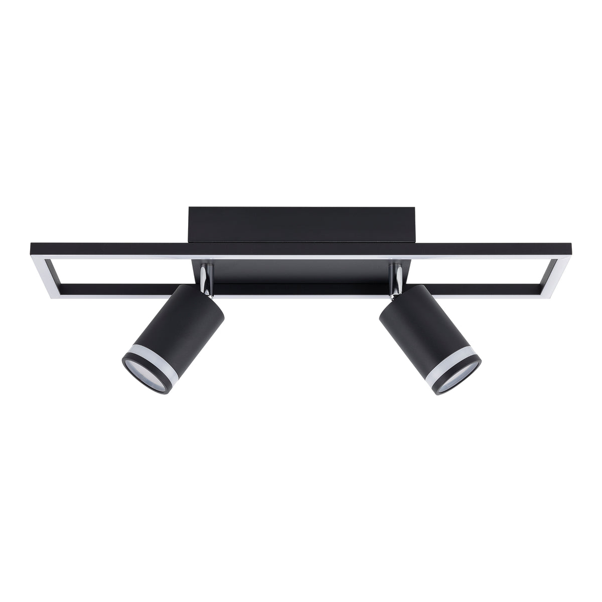 Plafoniera Leyla AP2 KL162021 negru metal, 2xGU10 4000K alb neutru, Klausen
