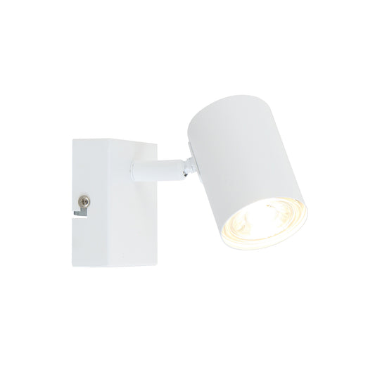 Spot perete Manner AP1 KL161029 metal alb orientabil, design modern, 1xGU10, Klausen

