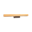 Aplica perete LED Pine AP1 Klausen KL141028 lemn natur metal negru 22W 3000K design modern iluminat interior
