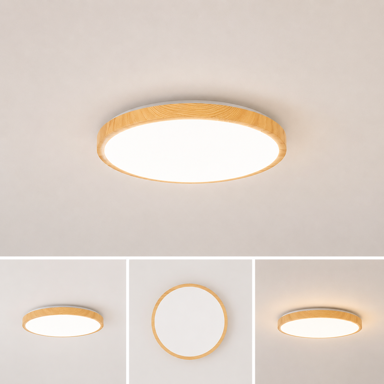 Plafoniera Woody LED 35W 40cm 3000-6000K, Erste