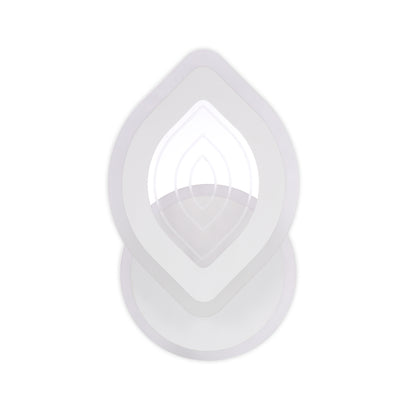 Aplică LED RHODOS AP1 Klausen 28W alb, smart dimabilă cu telecomandă, iluminat interior modern
