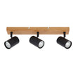Spot tavan Zinnia PL3 KL163019 Klausen negru, 3 surse GU10 orientabile, iluminat interior modern
