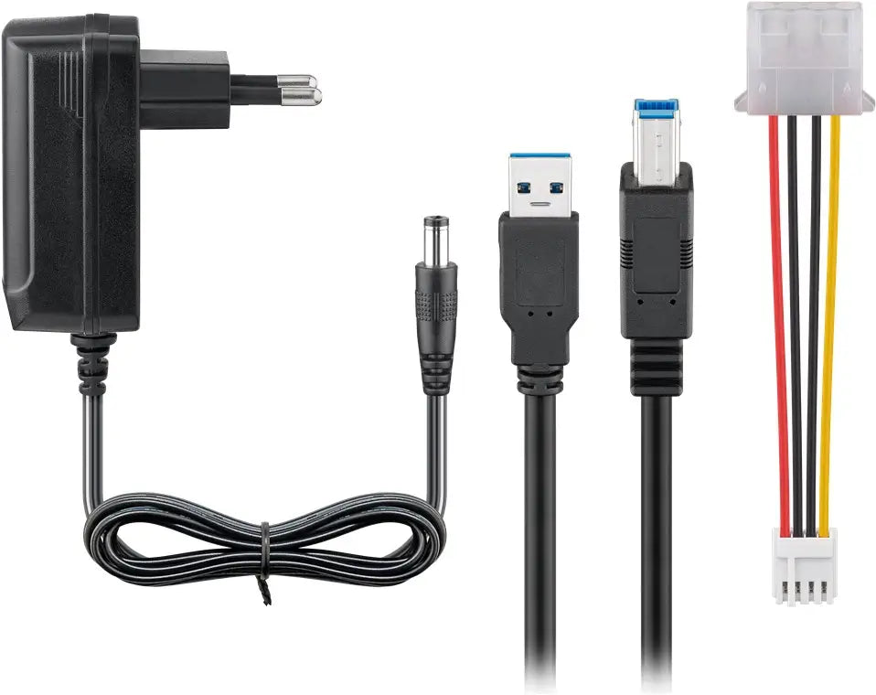 Adaptor de hard disk USB 3.0 pentru IDE si SATA 2.5 / 3.5 inchi Goobay 72013