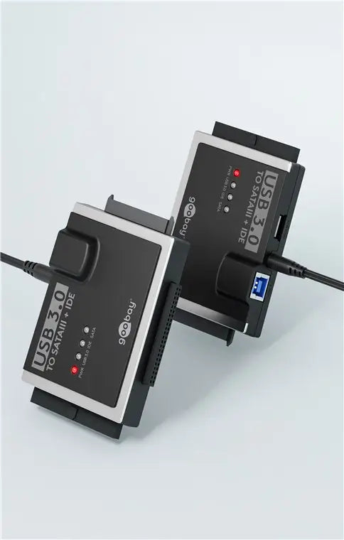 Adaptor de hard disk USB 3.0 pentru IDE si SATA 2.5 / 3.5 inchi Goobay 72013