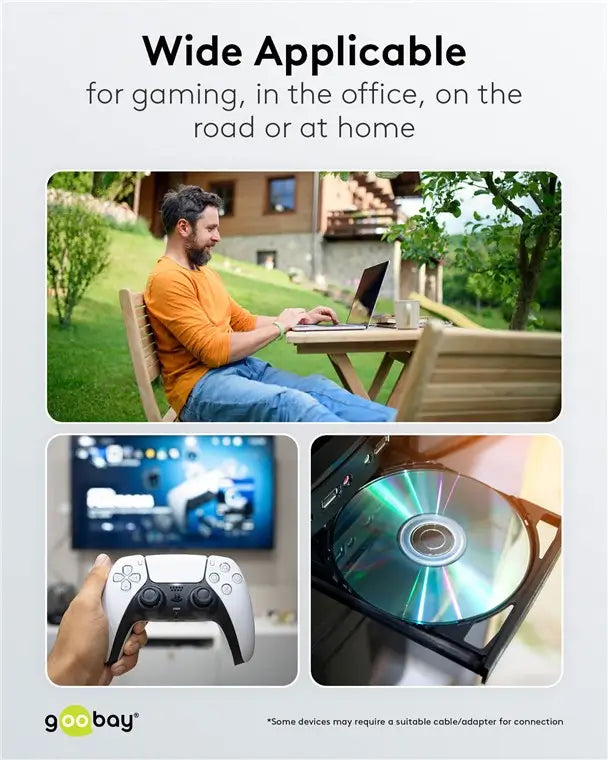 Adaptor de hard disk USB 3.0 pentru IDE si SATA 2.5 / 3.5 inchi Goobay 72013