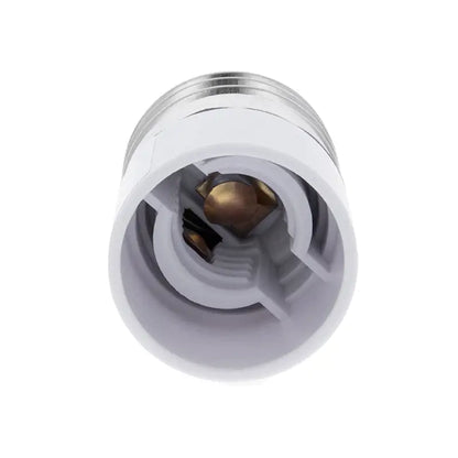 Adaptor de la soclu E27 tata la soclu E14 mama culoare alb RTV0800010