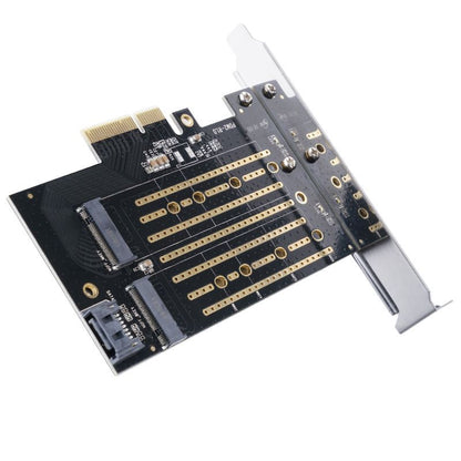 Adaptor PCI-Express - 2x M.2 NVME Orico PDM2 SSD-uri compatibile 2230/2242/2260/2280 PCI-E Channel NVME Protocol M.2/SATA M.2