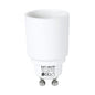 Adaptor soclu E14 mama la mufa GU10 tata 60W 0.3A alb HOME