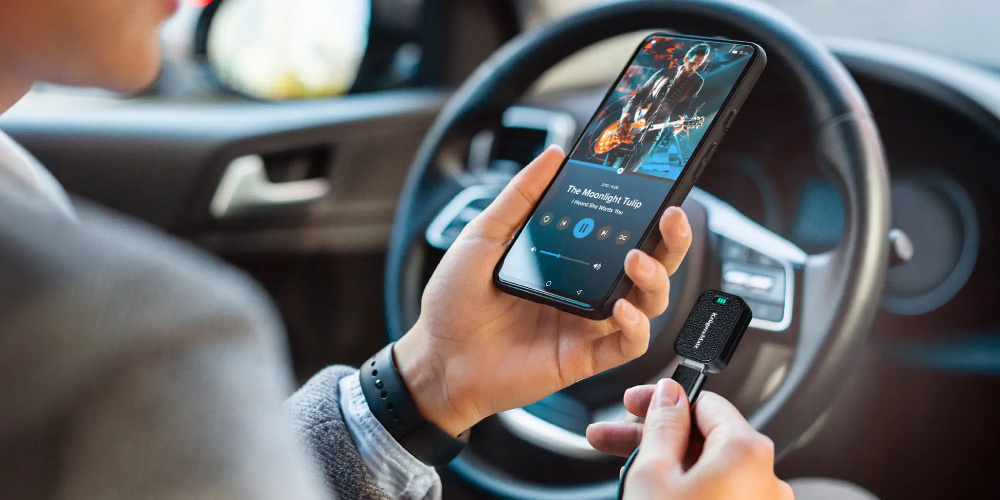 Adaptor wireless ANDROID Auto Car Play Kruger&Matz KM2025