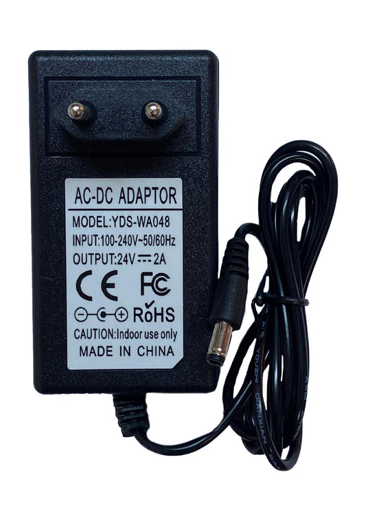 Alimentator in comutatie retea - 24V 2A cu mufa 5.5/ 2.5mm (526)