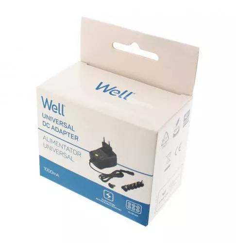 Alimentator universal in comutatie 3-12V 1A 1000mA 6 mufe Well