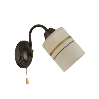 Aplică CERTIS AP1, KL101045, 1xE27, alb, negru, auriu - eVoltaSmart