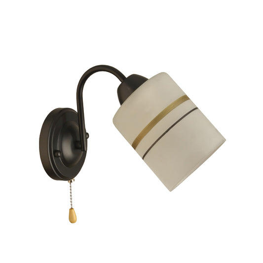 Aplică CERTIS AP1, KL101045, 1xE27, alb, negru, auriu - eVoltaSmart