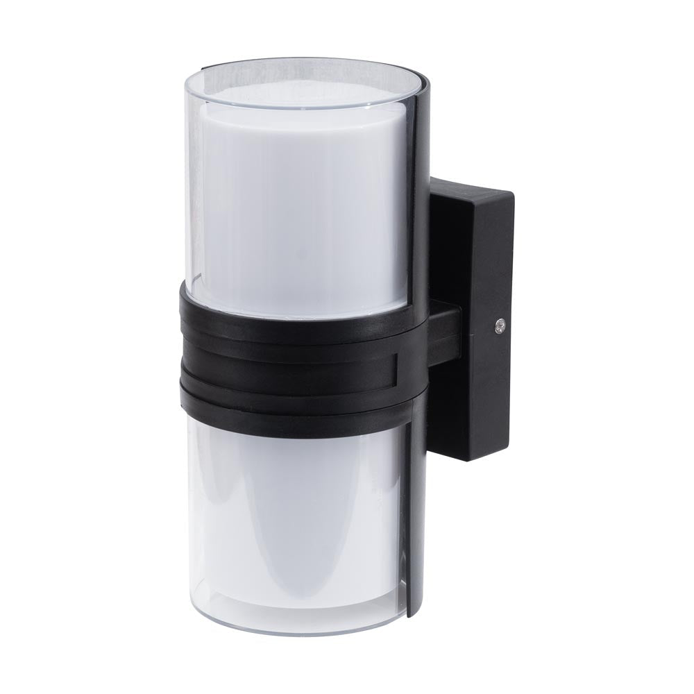 Aplica Edon LED 18W 4000K IP65, negru, Erste - eVoltaSmart