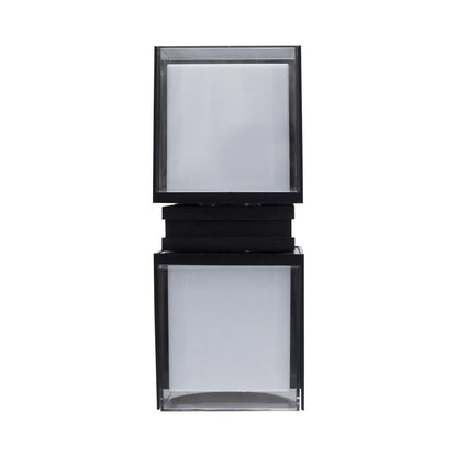 Aplica Elan LED 18W 4000K IP65, negru, Erste - eVoltaSmart