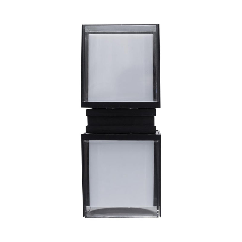 Aplica Elan LED 18W 4000K IP65, negru, Erste - eVoltaSmart