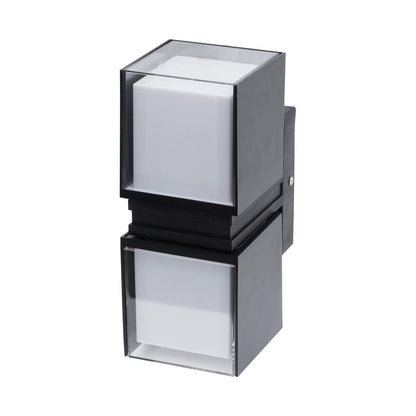 Aplica Elan LED 18W 4000K IP65, negru, Erste - eVoltaSmart