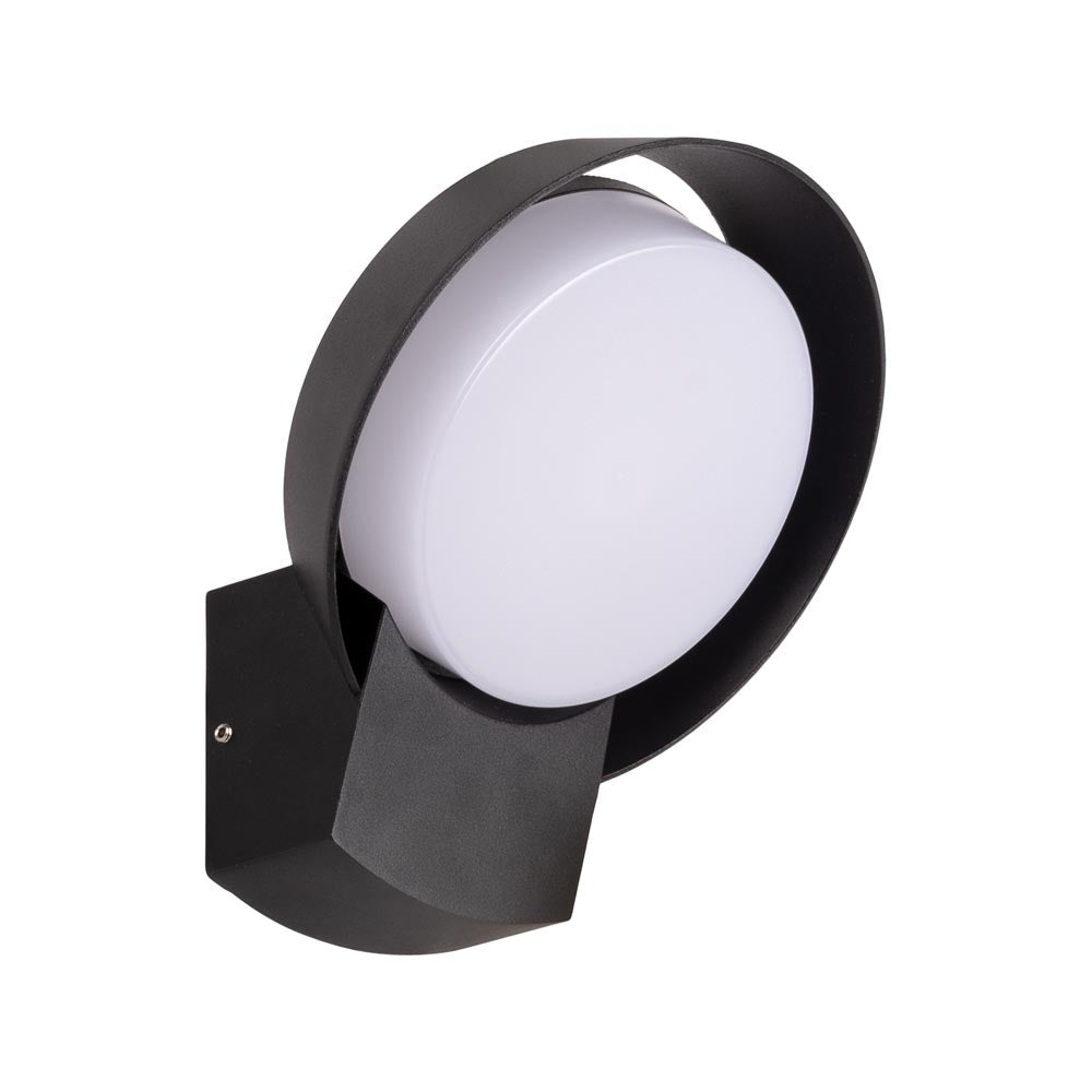 Aplica Hathor LED 16W IP54, negru, Erste - eVoltaSmart