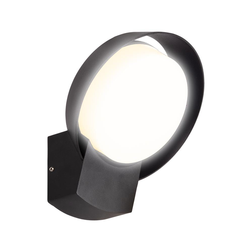 Aplica Hathor LED 16W IP54, negru, Erste - eVoltaSmart