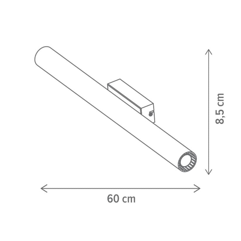 Aplică LED ASTRAL 14W, KL146031, 14W, alb, negru - eVoltaSmart
