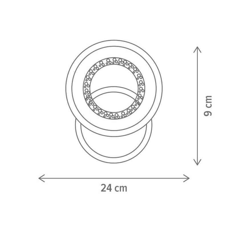 Aplică LED RONDOS AP1, KL151060, 30W, 3000-6500K, alb - Evolta Smart