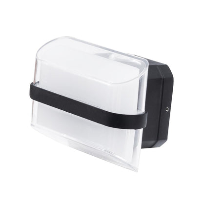 Aplica Milano LED 13W 4000K IP65, negru, Erste - eVoltaSmart