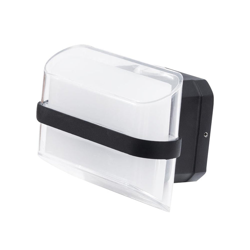 Aplica Milano LED 13W 4000K IP65, negru, Erste - eVoltaSmart