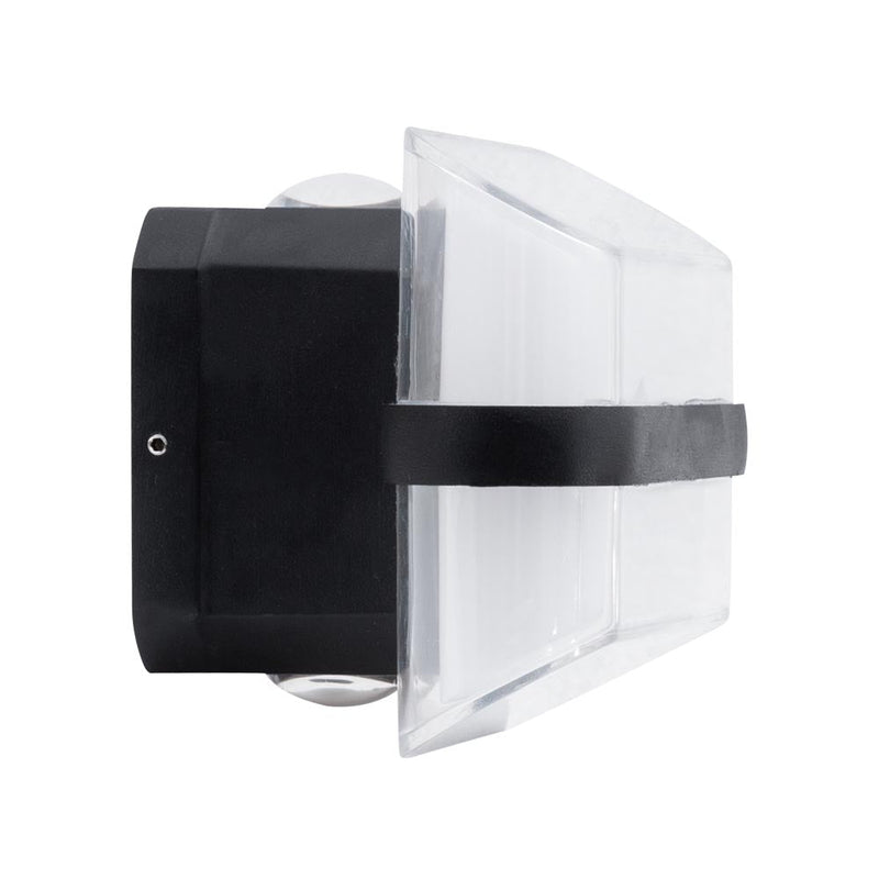Aplica Milano LED 13W 4000K IP65, negru, Erste - eVoltaSmart