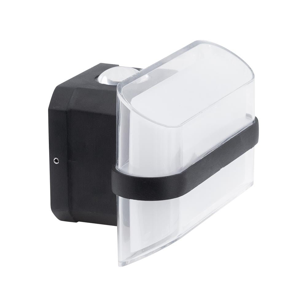 Aplica Milano LED 13W 4000K IP65, negru, Erste - eVoltaSmart