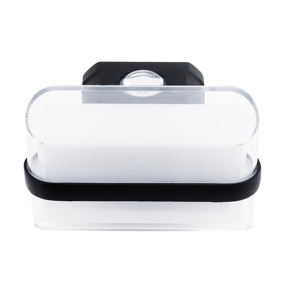 Aplica Milano LED 13W 4000K IP65, negru, Erste - eVoltaSmart