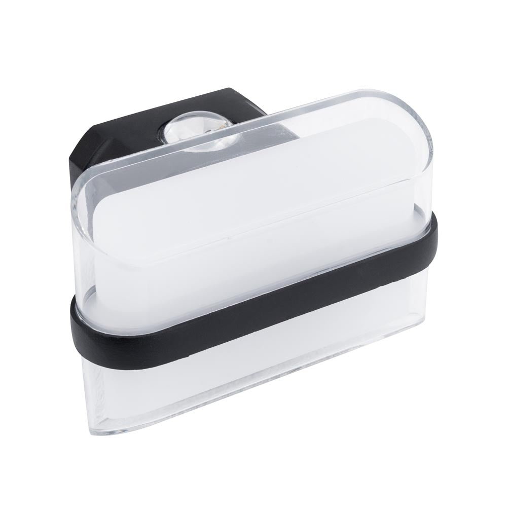 Aplica Milano LED 13W 4000K IP65, negru, Erste - eVoltaSmart
