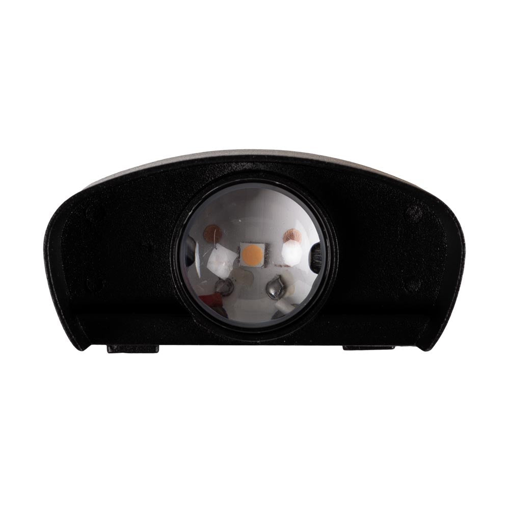 Aplica Monty LED 2X2W 3000K IP54, negru, Erste - eVoltaSmart
