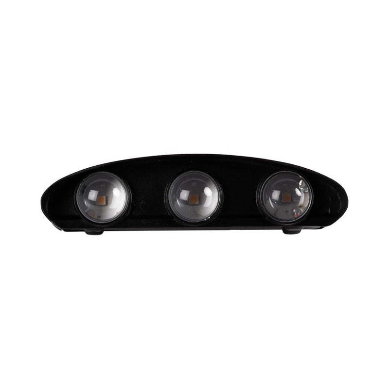 Aplica Monty LED 6X6W 3000K IP54, negru, Erste - eVoltaSmart