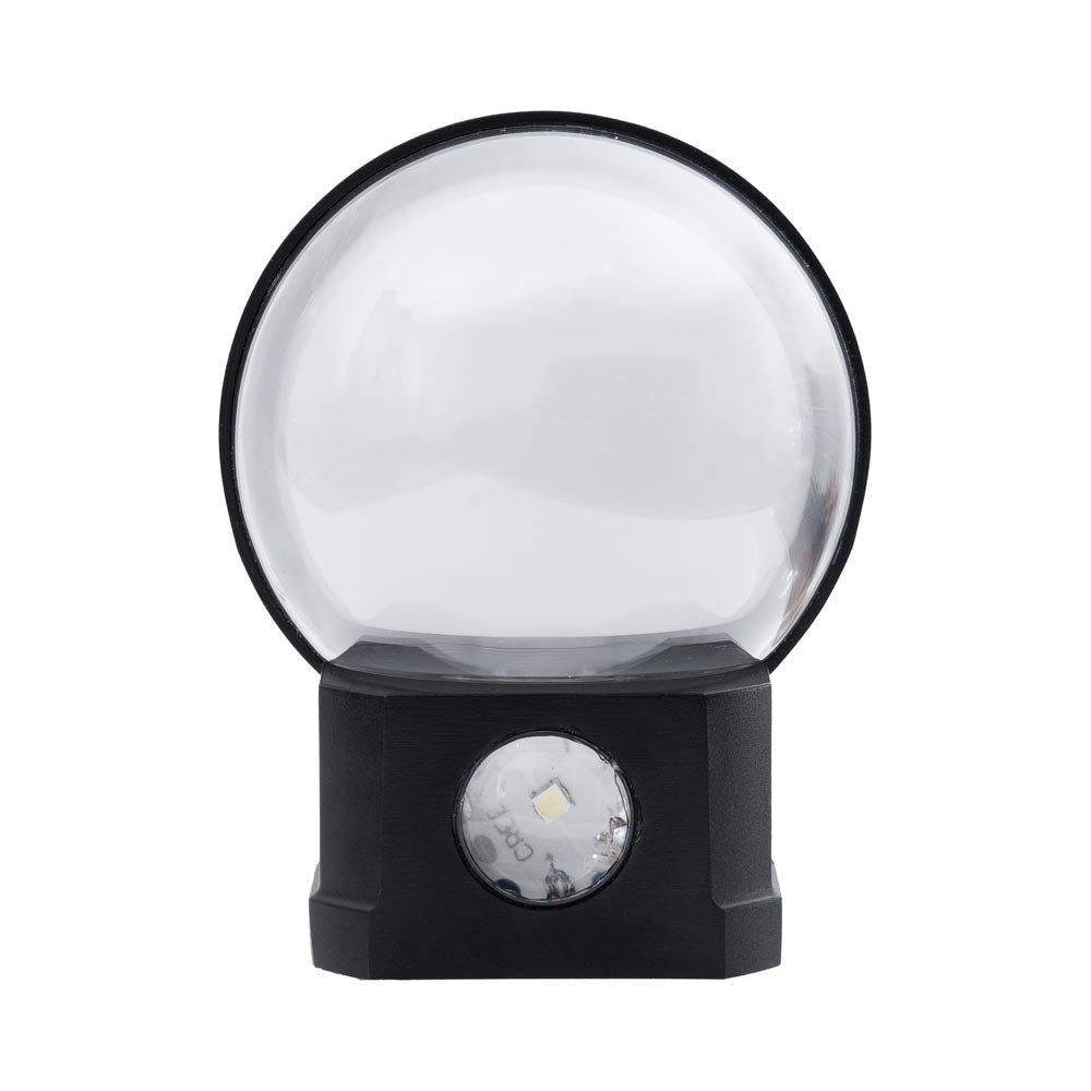 Aplica Nisa LED 13W 6000K IP65, negru, Erste - eVoltaSmart