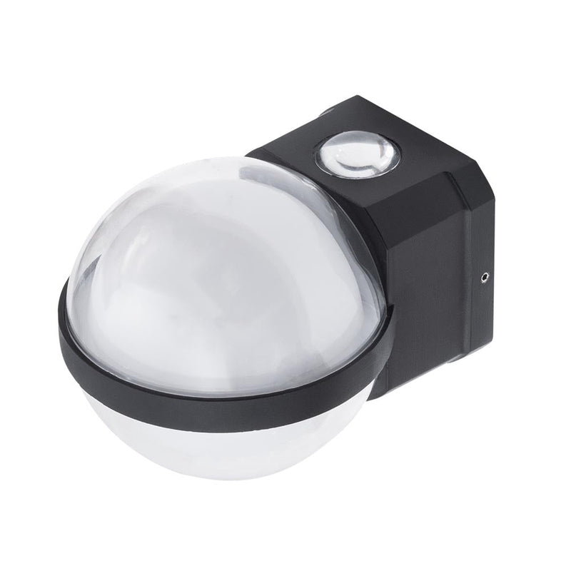 Aplica Nisa LED 13W 6000K IP65, negru, Erste - eVoltaSmart