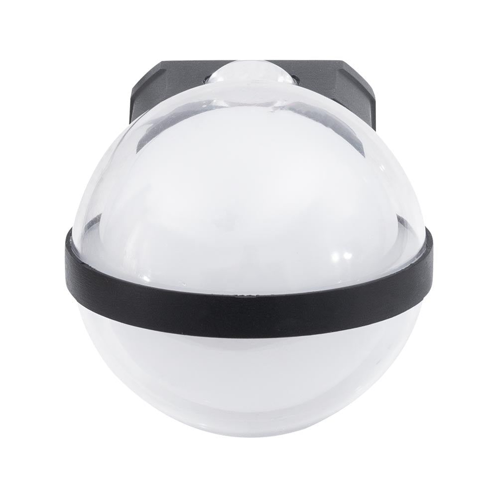 Aplica Nisa LED 13W 6000K IP65, negru, Erste - eVoltaSmart